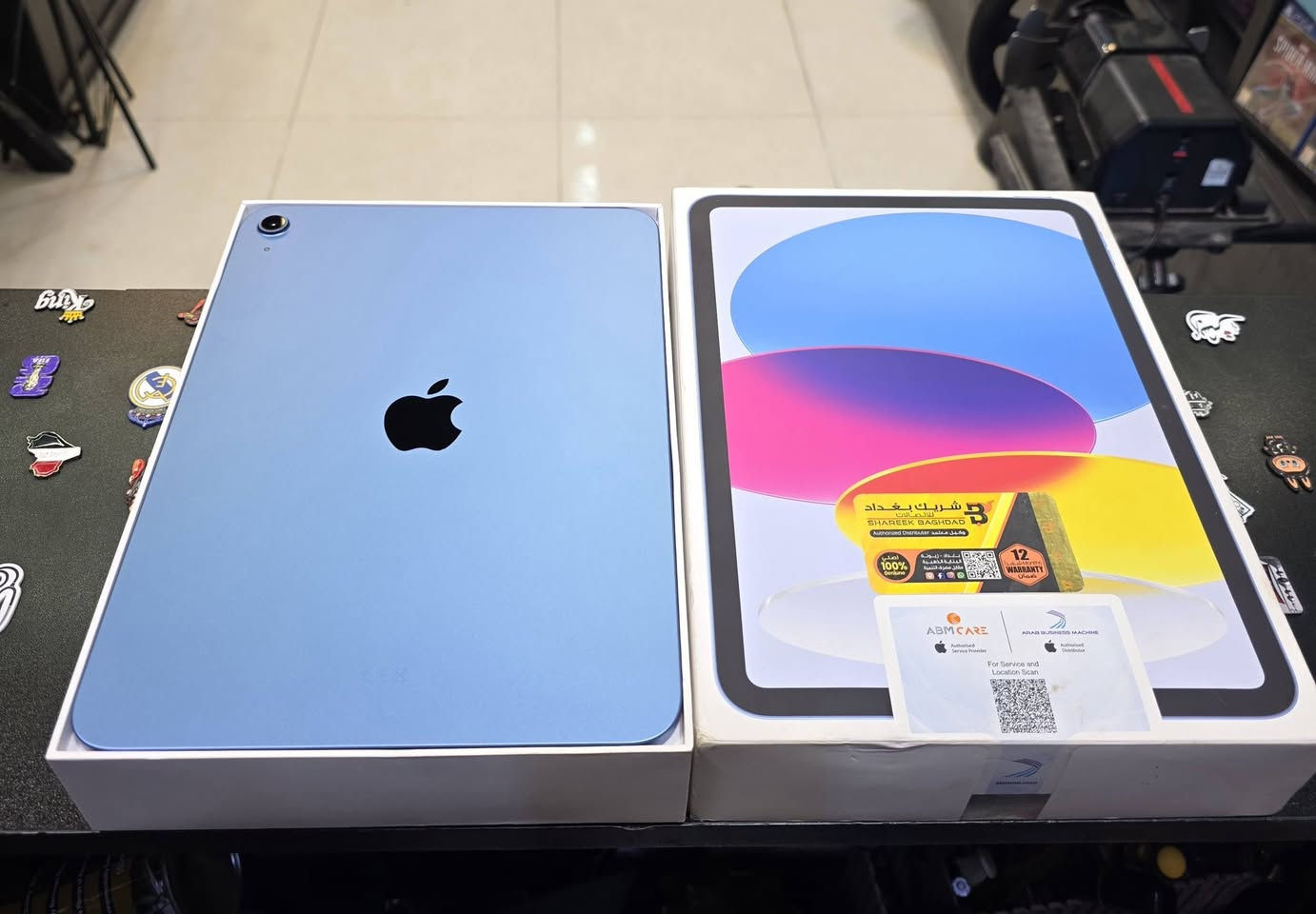 📘✨ iPad A16 ايباد 11 – اللون الأزرق المميز ✨📘

متوفر الآن لدى الشمس للألكترونيات والألعاب  🔥

✅ البطارية: 100%
✅ عدد دورات الشحن: 46 فقط
✅️ ذاكره 128 GB 
✅ حالة ممتازة جداً وكأنه جديد
✅️ كارتون والشاحن الأصلي 
✅ تصميم نحيف وأداء قوي يناسب الدراسة والعمل والترفيه

اغتنم الفرصة واحصل على جهاز بحالة شبه جديدة وبطارية ممتازة تدوم لفترات طويلة.


**إذا كنت صاحب هذا الإعلان وتريد حذفه لأي سبب، رجاءا أرسل رسالة إلى الدعم الفني**