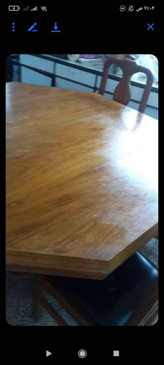 مرحبا هذا ميز صاج للبيع بس بدون الكراسي حجمة كلش كبير يسع 8 كراسي لان شكلة. يكون مثمن


**إذا كنت صاحب هذا الإعلان وتريد حذفه لأي سبب، رجاءا أرسل رسالة إلى الدعم الفني**