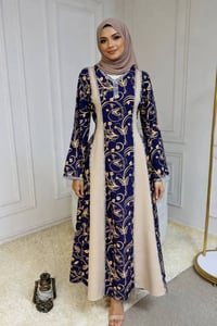 فستان • دابل تركي • مقاسات ٣٨-٤٨