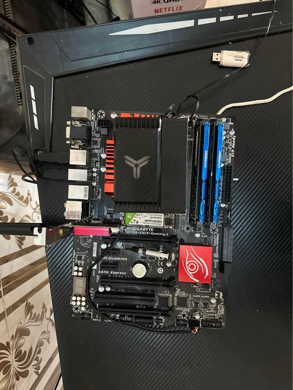 مزاد يبلش من ١٠٠
Z97X  احترافيه لكسر السرعه
I7 4790 كاسر سرعته الى 4ghz
4000mhz
8x4=32 g 1600mhz cl11
M.2 1t wd
Wifi 5 
Cooler rgb بي  argb كربلاء, العراق


**إذا كنت صاحب هذا الإعلان وتريد حذفه لأي سبب، رجاءا أرسل رسالة إلى الدعم الفني**