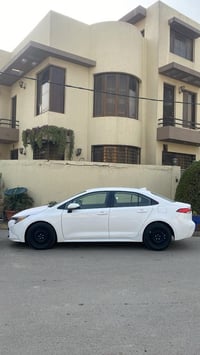 كورلا هايبرد 2024 أمريكي ماشيه 7000 تلاف زيرو  حادث كما موضح بلصور فقط...