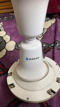 للبيع مروحة سانيو وضع الشركة مامفتوحة  شغالة وبدون منظم فولتية  بغداد ...