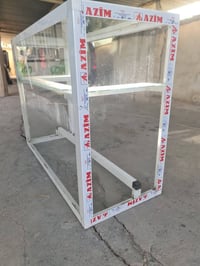 ميز عرض محلات  ارتفاع 110 سم عرض 150 سم نزال 60 سم السعر 100 الف 07750...