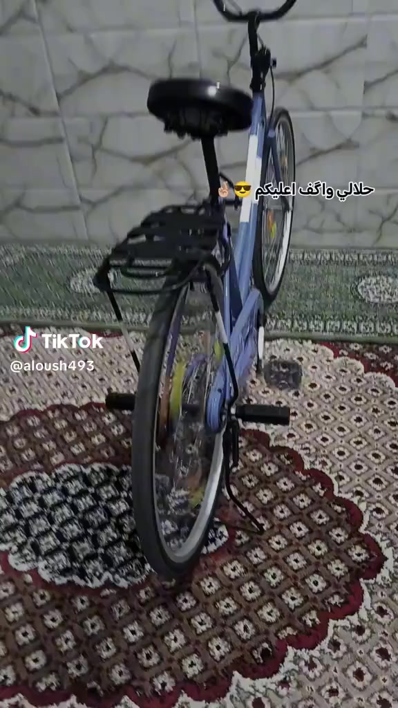 السلام عليكم بيسكل لون بنفسجي مديل 22 البيسكل غراض كامل بي زلغات بس لشائه وبل ماشه ش  شخطين وزلغات  ال بل للشائه حاطه عليهن لزك  بيض السعر 80وهاذ رقمي بي وتساب *********** مكاني سوق الشيوخ بل نواشي
