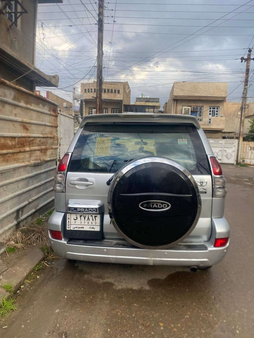 برادو موديل 2008 سعودي  محرك 6 ماشيه 160 عنوان بغداد الكرخ للاستفسار ع رقم *********** بيها قطعتين صبغ محرك كير كفاله السعر140 مكاني بغداد الكرخ السعر ١٤٠ مجال بسيط
