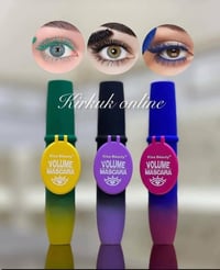 مسكاره طرفين • كيس بيوتي أصلية • أخضر أزرق أسود