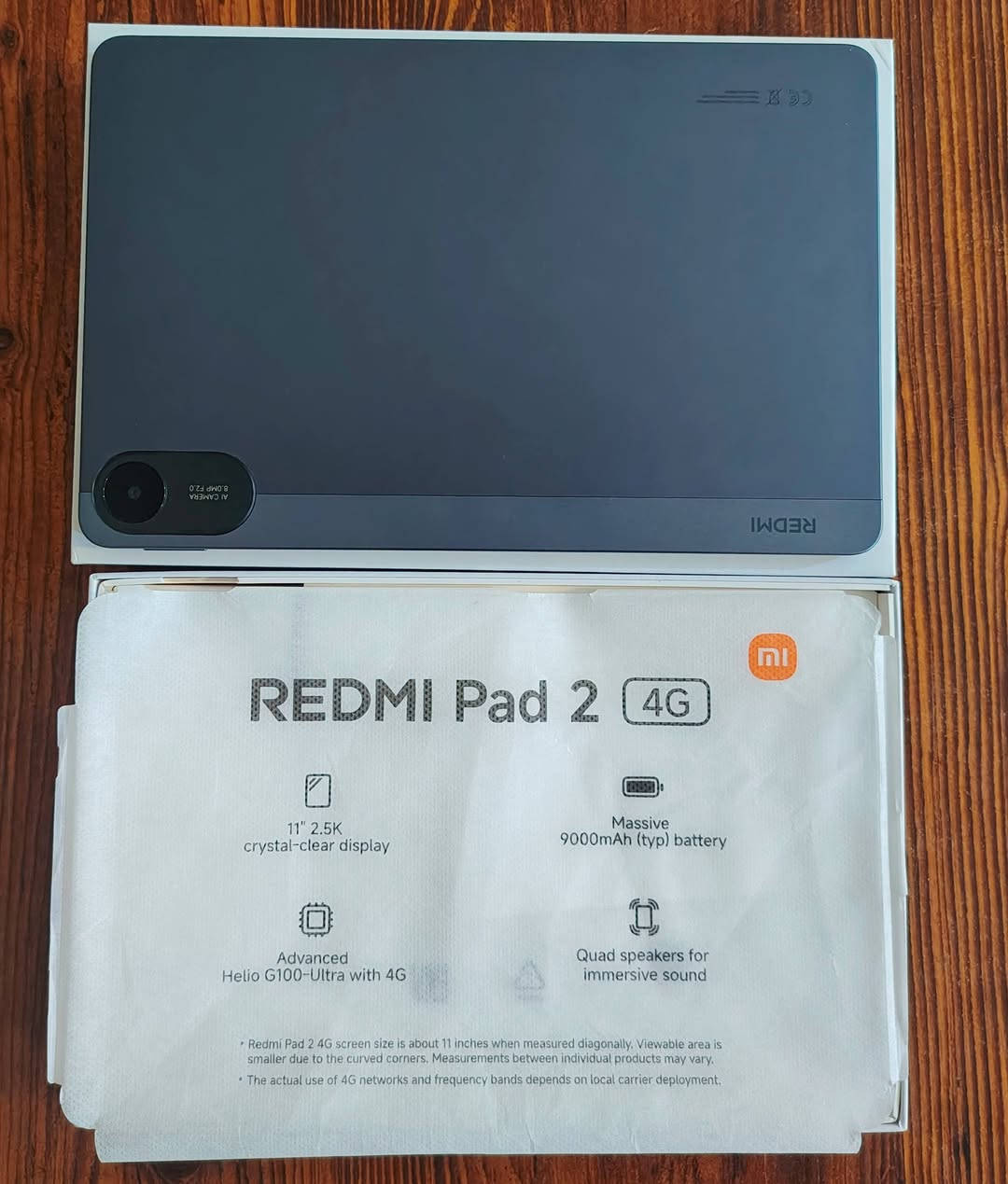 Redmi pad 2 4G
ريدمي باد 2 4G ابو الشريحة 
استعمال 8 اشهر
ذاكرة 256 عشوائية 8
ملحقاته كاملة بالإضافة إلى حافظة هدية لان ماتجي ويا حافظة بالعلبة
السعر 225 الف


**إذا كنت صاحب هذا الإعلان وتريد حذفه لأي سبب، رجاءا أرسل رسالة إلى الدعم الفني**