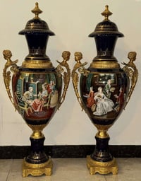 فازات ملكية • سيڤر فرنسي • قرن ١٩