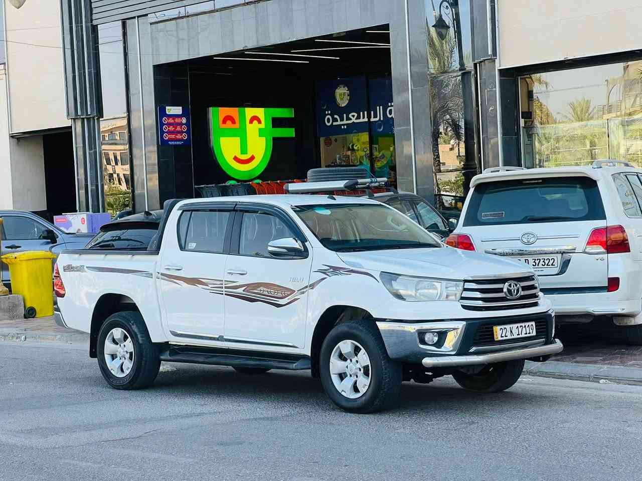 تيوته هايلوكس كويتي مديل 2018 فورويل سعر 187 وبيه مجال للاستفسار الاتصال *********** كويتي بيه صبغ جاملغ وبنيد بدون دواخل ولباقي كفاله عامه من صبغ وضربه وتبديل فول مواصفات قطعتين تبريد كامره خلفيه حساس خلفي مري كهربائي نضام يكو تحكم ستيرن تبريد لمس سته كير مكينه كاز مكينه وكير مكفولات حداديه جديدهه تخم تاير جديد تبريد شغال ثلج سياره جديده وجاهزه وأي نقص مابيهه رقم اربيل دولي سنويه لل 30 تحويل او وكاله مكان سياره كربلاء
