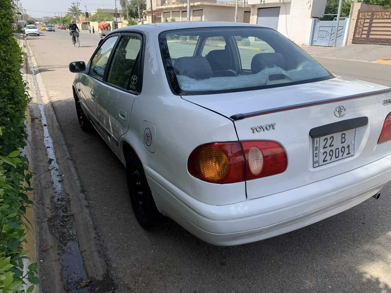 سلام عليكم كورلا موديل 2000 رقم اربيل بسمي 2030  شرط تحويل وكاله كابون بنزين بي گيرمحرك بدون عيب محرك 16 اوتوماتيك تبريد  ثلج ❄️صبغ اربعه قطع بي بدون دواخل حداديه امامي خلفي جديد اربعه تايرات  جديد  كهربيات كله شغال 
سياره اي نقص مابي 
سياره مال بيت  
سعر 65 مجال بسيط 
مكان سياره كركوك حي نصر 
رقم موبايل ***********
