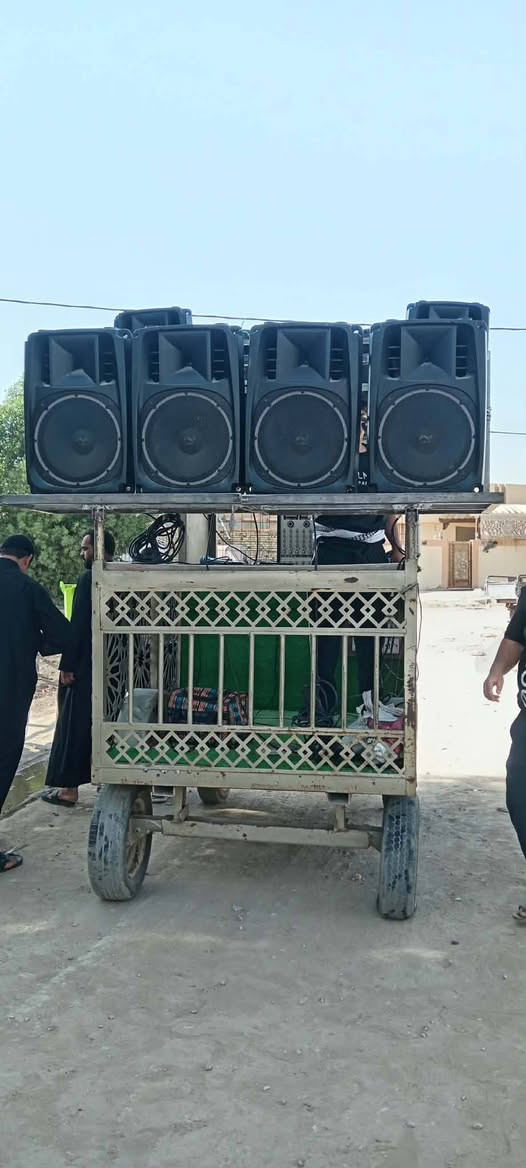عربانه لبيع حديد ثقيل تشيل 8 سماعات
معروضه ب750 بيه مجال 
الديوانية قضاء لسنيه 
لتواصل مع الاخ صادق كامل 
او الاتصال  ‏‪***********‬‏

