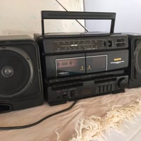 مسجل كاسيت • مسجل سانيو • مسجل ياباني • مسجل راديو • كاسيت دبل • سماعا...