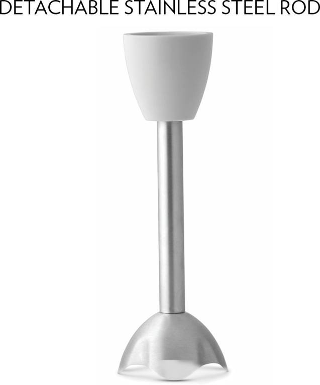 هذا المنتج هو خلاط يدوي (Hand Blender) من ماركة بوروسيل (Borosil)، موديل Masterblend SW21. يُستخدم بشكل أساسي لهرس الخضروات والفواكه، وتحضير العصائر والصلصات والشوربات بسهولة. 
ElRyan
ElRyan
 +2
المواصفات الفنية:
القوة الكهربائية: 500 واط، مما يضمن أداءً فعالاً وسريعاً.
خيارات السرعة: يحتوي على خيارين للسرعة للتحكم في قوام الطعام.
المواد: مزود بشفرات حادة وعمود فك وتركيب مصنوعين من الفولاذ المقاوم للصدأ (Stainless Steel) لضمان المتانة وسهولة التنظيف.
الأمان: المحرك مزود بحماية "ثيرموستات" (Thermostat Safety) لضمان السلامة أثناء الاستخدام المكثف.
المحتويات: يأتي عادةً مع وحدة المحرك، عمود الخلط، وقدح (Beaker) سعة 500 مل. 
ElRyan
ElRyan
 +4


**إذا كنت صاحب هذا الإعلان وتريد حذفه لأي سبب، رجاءا أرسل رسالة إلى الدعم الفني**