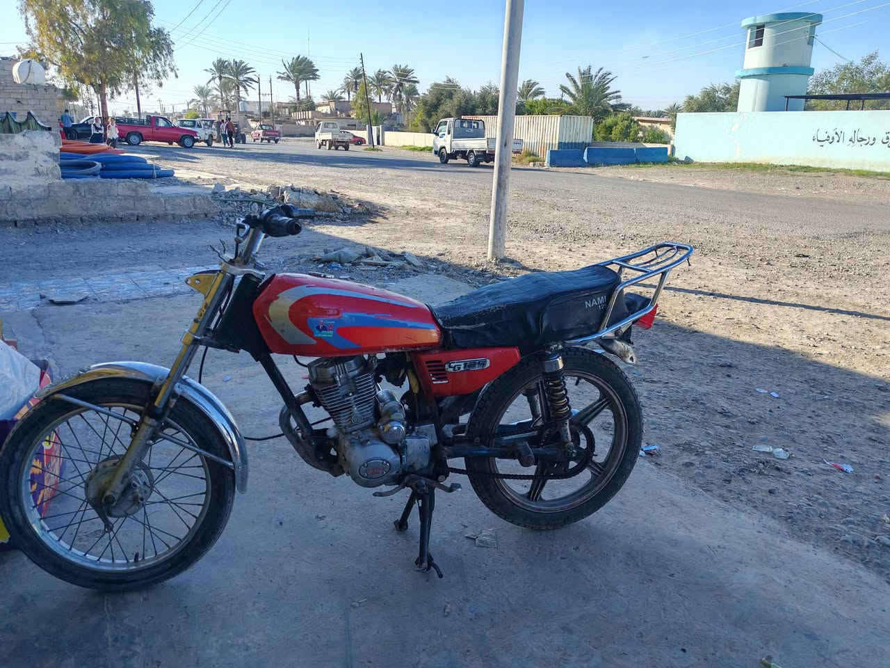 السلام عليكم ماطور إيراني كله شغال محرك ٢٠٠ نشاط ومعدل فول بسعر ١٧٥ وبي مجال قليل حيل الاتصال ***********
