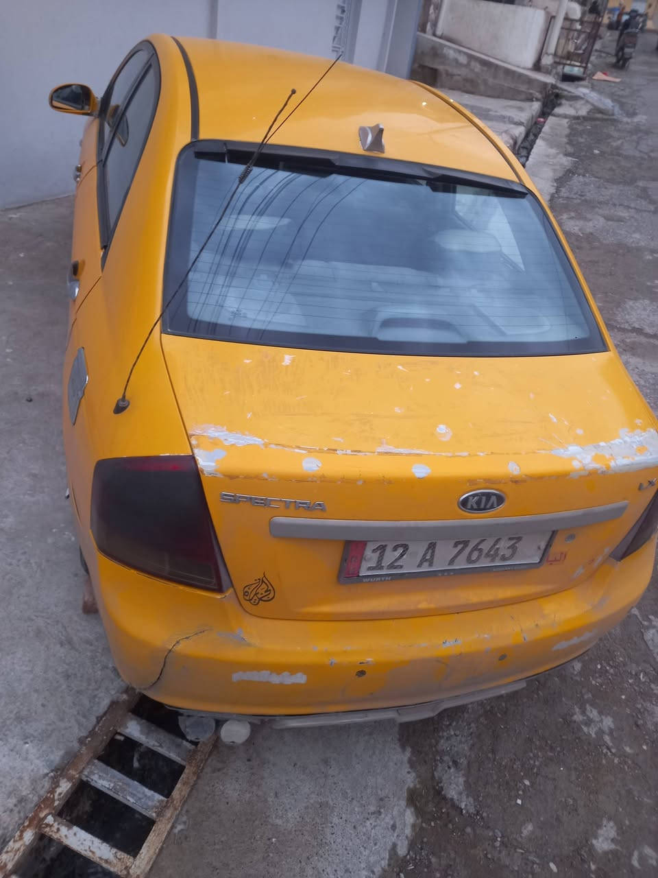 كيا اسبكترا تكسي موديل 2009 هيئه وغرامات مصفره اني الشرعي شرط تحويل بنفس اليوم رقم  نينوى مسطره كير محرك دواخل شرط  السعر ٦٥ وبيها مجال .....
للإستفسار أكثر الإتصال على الأرقام التاليه 
***********
***********
