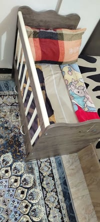 سرير اطفال • كالجديد • ١٠٠×٦٠ سم