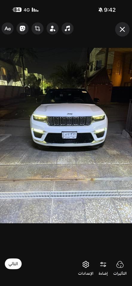 جيب سومت2022 أعلى فئة بالجيب
فول فول مواصفات فورويل بارنوما 

_______ كلين كفاله عامه من كل شي لاحادث ولاشخط _____

وJeep Summit Reserve 4Xe Plug-in Hybrid

هايبرد + بلك أن ( أعلى فئة بالجيب )

الموديل: 2022

العداد: 25 mile فقط

المحرك: 2000 تيربو 380 حصان يعادل مكينة 5.7 هيمي

المواصفات:

5 بصمات

نظام تعليق هوائي ( جكات )

رادار ( امامي - جانبي - خلفي )

قيادة ذاتية

نظام الرؤية الليلية

مستشعر نوم السائق

أربع كامرات محيطية 360

خمسة بصمات دخول ذكي بدون مفتاح

بانوراما

كشنات دبل كهرباء + مساج + تدفئة + تبريد امامي خلفي

ميد اب ديسبلي

أنارة محيطية

نظام الصوت ماكنتوش ( 19 سماعة )

شاشة وسطية + شاشة امام الراكب

كيجات دجتل

فتح الصندوق الخلفي مع حركة القدم

المقاعد الأمامية تبريد وتدفئة

مقعد السائق مساج

المقاعد الخلفية تبريد وتدفئة

حساسات أمامية + خلفية

والقائمة تطول...

مكان السياره بغداد الدوره 

***********
