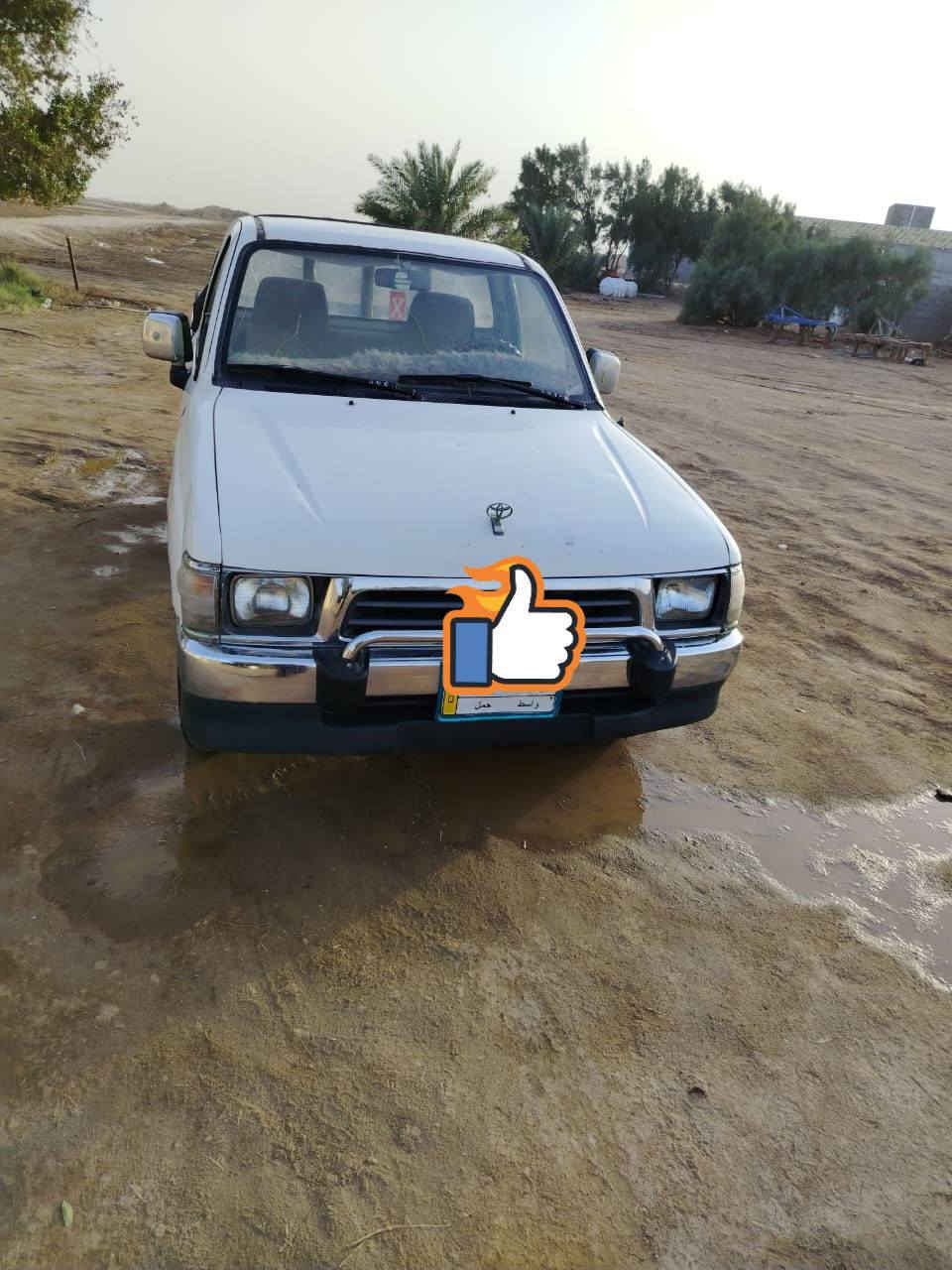 بيكم تيوتا موديل 1998 للبيع
مكفولة بلاديا السيارة. كير محرك اكسن كله شريكة مامفتوح بيها برغي تختم تاير باتري كله جديد

سيارة جاهزة مال جناي ما اذب علية الف

رقم واسط مشروع وطني بسمي مداور ثاني يوم 

سعرها 70 وبيها مجال

مكاني ذي قار سيددخيل

***********
