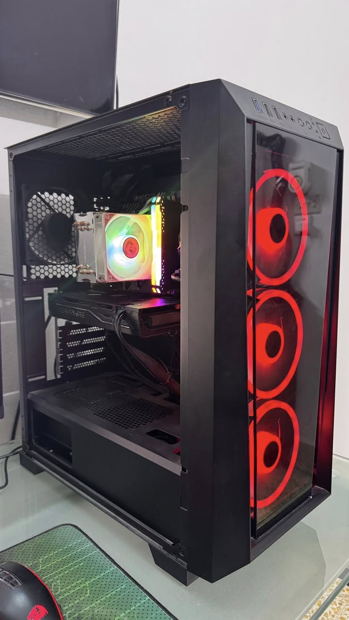تجميعة لطيفة خفيفة تشغل كلشي باداء متوسط

المعالج i5-10400f
المبرد غازي Core ABKONCORE
كارت الشاشة RX 590 8gb gme
Ram corsair 16x2 32gb 3200 mhz
البورد asus prime h510m-e
Ssd 256gb الذاكرة
البور Deepcool PF650W 80 PLUS
الفانات Fan GamdIAS rgb
الكيس case gamedias
الوندوز 11 اصلي

السعر 725 الف فقط
مكاني بغداد


**إذا كنت صاحب هذا الإعلان وتريد حذفه لأي سبب، رجاءا أرسل رسالة إلى الدعم الفني**