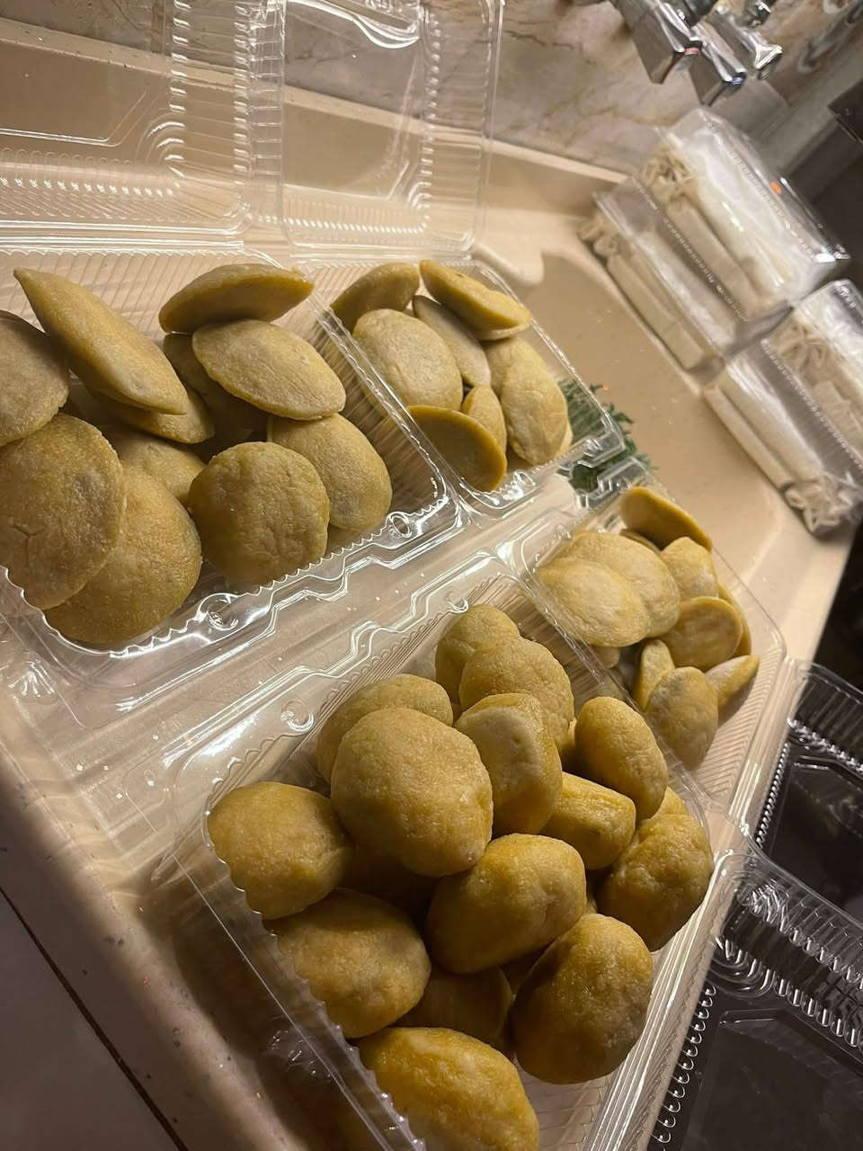 يتــوفر تجهيزات بيتـيـه ..
بالحم العجل العراقي ...
بورك ..نوعين ورقي ...او عجينه بيتيه ...او سنبوسه 
كبـه تمن حلب
كبـه برغل 
كبه بتيته چاب
كبـاب عروگ
لحم بعجين 
يتوفر توصيل كرخ رصافه 
***********
