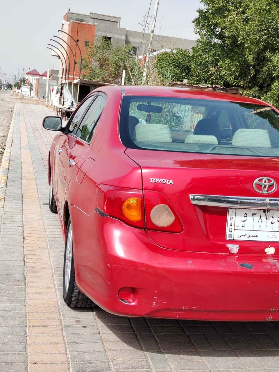 كورلا خليجي ٢٠٠٨ محدثه ١٣
مكفوله من الحادث فقط صبغ عام جماليه 
تبريد ثلج 
كير مكينه مكفوله حداديه وتخم تاير 
السعر ٩٥ وبيه مجال الاتصال *********** 
رقم بغداد بأسمي شخصيا مكاني كوت
