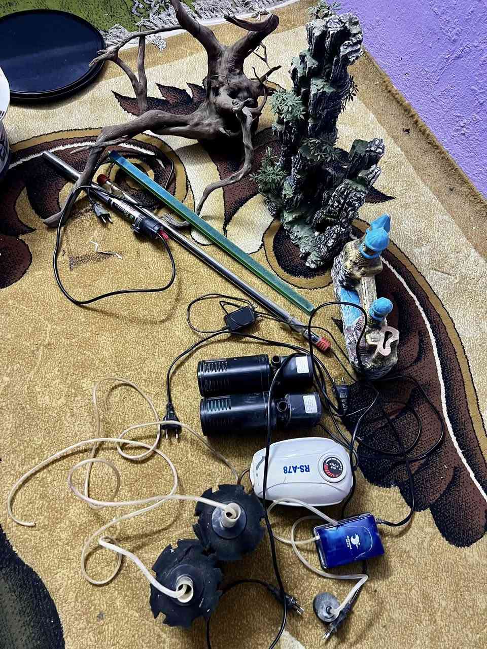 غراض اسماك الزينه للبيع
حوض كبير الطول متر والارتفاع نص متر والعرض نص متر مع القاعدة 

هيتر + فلاتر عدد 2 إسفنجيات  مع ماطور + غطاس خشبي وزن 2 كيلو + انارة + ماطور اوكسجين عدد2 + شلال عدد2 مع الماطور + رمل بحري ابيض وزن20 كيلو  ورمل بركاني وزن 5 كيلو + تحفيات زينة عدد2

ادفع سعر إذا عجبني أبيعك والرزق على الله


**إذا كنت صاحب هذا الإعلان وتريد حذفه لأي سبب، رجاءا أرسل رسالة إلى الدعم الفني**