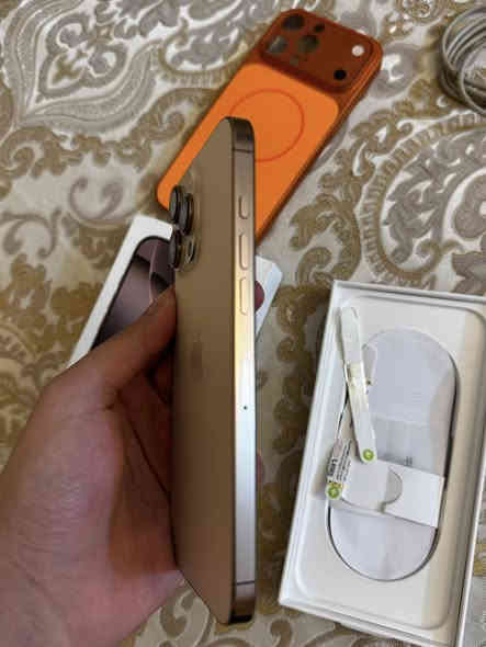 16 برو ماكس ..شرق اوسط
 
جهاز كفاله شرط ع وضع الشركة شخط مابي..

نظافه 100% …بطارية 100% ..ذاكرة 256

داخل الضمان الجهاز .. نموذج M..AEA ماستر 
 
كامل ملحقات الاصليه .

مكاني نجف حي السلام 

السعر 1400 وبي مجال 

***********
