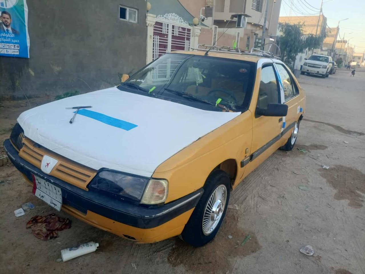 سلام عليكم 

بيجو 405 للبيع 
موديل 12
رقم ميسان مشروع وطني 
مداور ثاني يوم 
غرامات مصفره
هيئه ماتكفل بيها على المشتري 
السعر 24 وبيها مجال 
مكاني نجف ناحيه الحيره 
م/استفسار.موجود خاص 
او
وتساب***********
