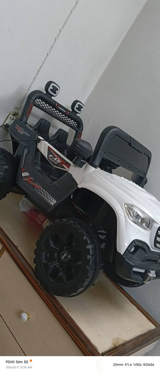 سياره طفل شحن كبيره تكفي طفلين استعمال قليل سعر 90بيها مجال للشراي بس تحتاج بطاريه البطاريه سعرها 18


**إذا كنت صاحب هذا الإعلان وتريد حذفه لأي سبب، رجاءا أرسل رسالة إلى الدعم الفني**