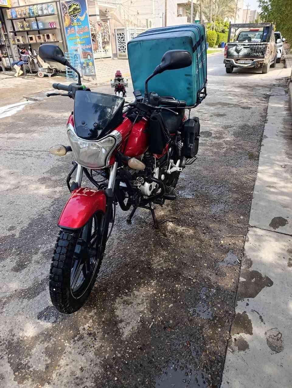 السلام عليكم دراجة باجاج v15 الدارجة جديدة ورقم بغداد سعرها 2100 وبيها مجال التواصل ***********
