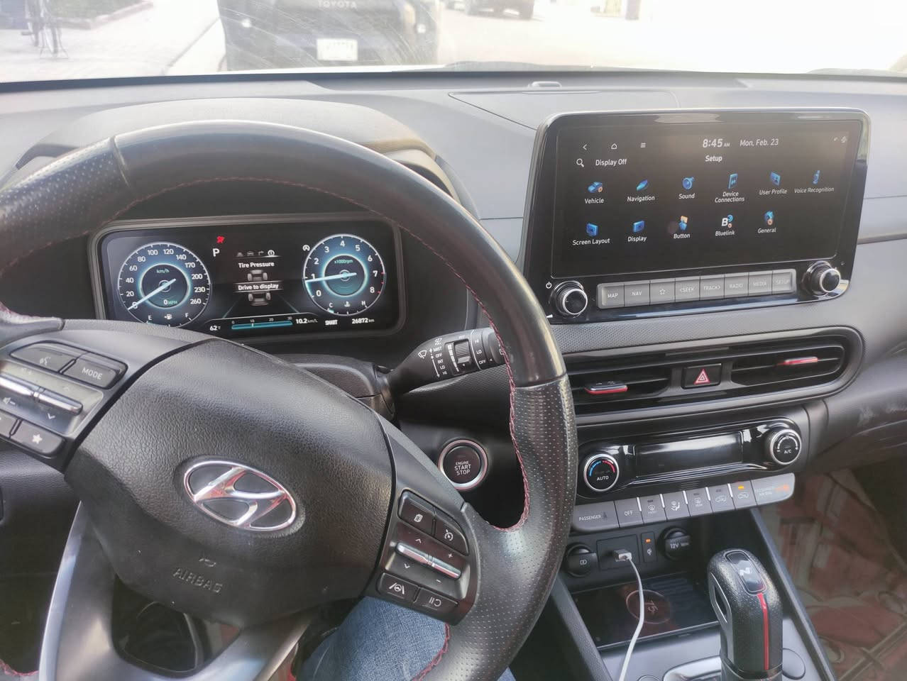 متاح للبيع كونا N-Line موديل 2023 
حادثها بنيد وجاملغ ، ومن وصلت طلع بيها كلير من امريكا 3 قطع 
شاشة جبيرة وگيج الكتروني ماشيه 16 ميل فقط 
تخم تاير جديد 
السعر من الاخير 147 
تواصل عالخاص


**إذا كنت صاحب هذا الإعلان وتريد حذفه لأي سبب، رجاءا أرسل رسالة إلى الدعم الفني**