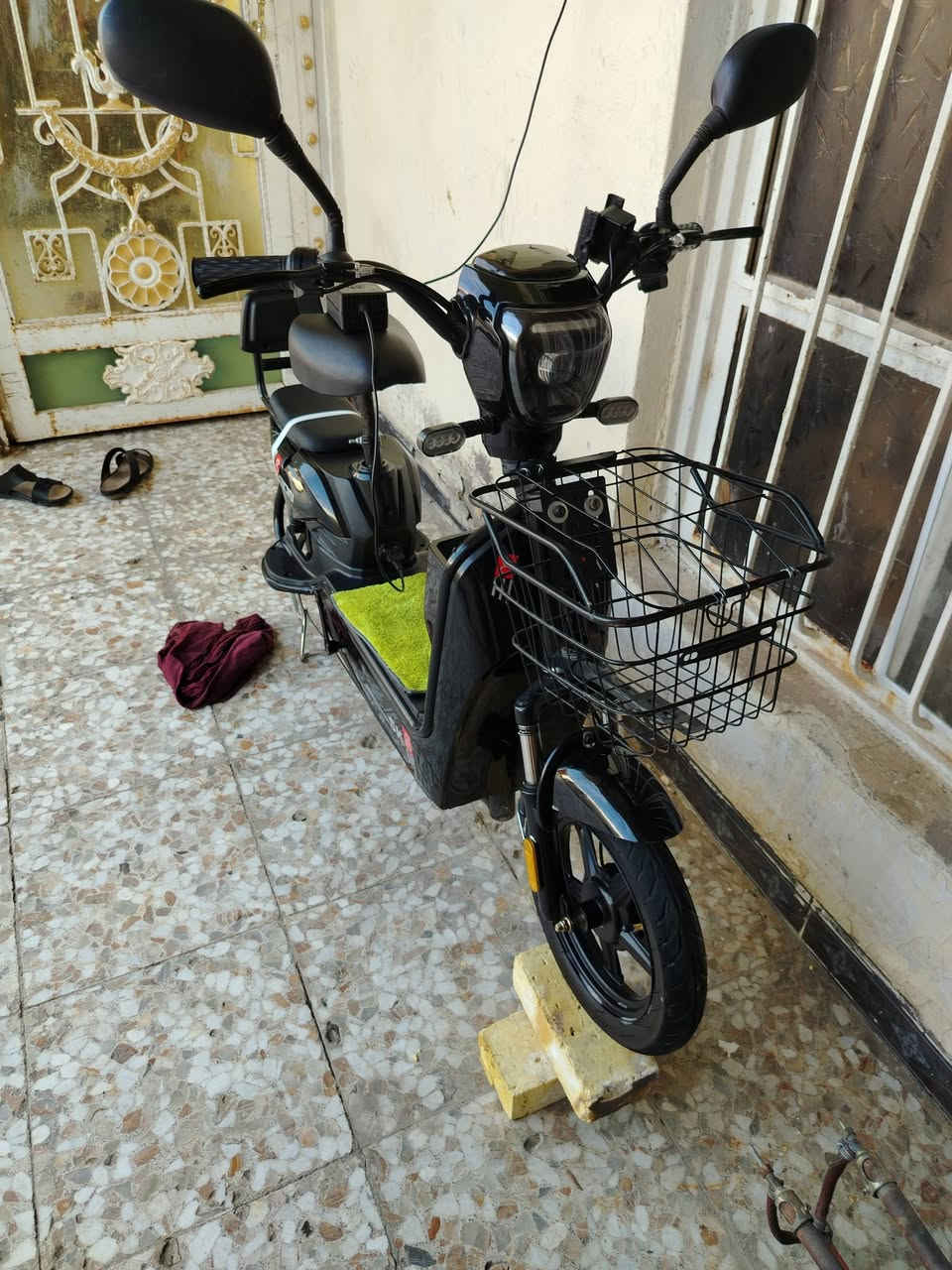 سلام عليكم دراجه شحن للبيع الدراجه مستعمله استعمال نظيف مكان السماوه الاتصال ***********
