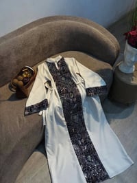 فستان رمضاني • خامة هوريم دابل تركي • مقاسات ٣٨-٤٨