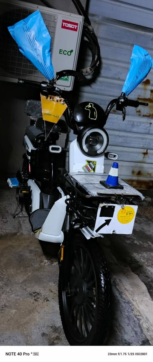 عليكم دراجة للبيع او مراوس بدراجه ماكس

!

بطاريات عدد 4 موديل 2024

اضائه زنون

بيهه 3 سرعات وبصمه وسويجين وبصمه وتشغيل عن بعد شاشه تبين عطل مكاني بغداد المحموديه ! سعر خاص بيها مجال موجود ماسنجر 

سعر خاص رجائن  مو شراي لتجي

***********
