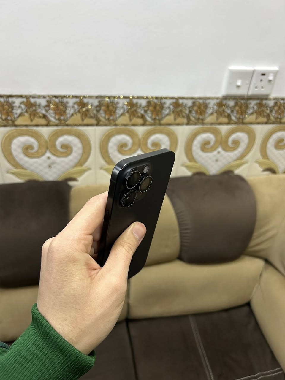 للبيع آيفون ١٦ برو ماكس
ذاكره ٢٥٦ 
(دبل سيم كارت )
بطاريه ١٠٠ دورات الشحن ٧٧  
السعر ١٤٧٥ 
مكاني بغداد الكرخ 
للتواصل ***********
***********
