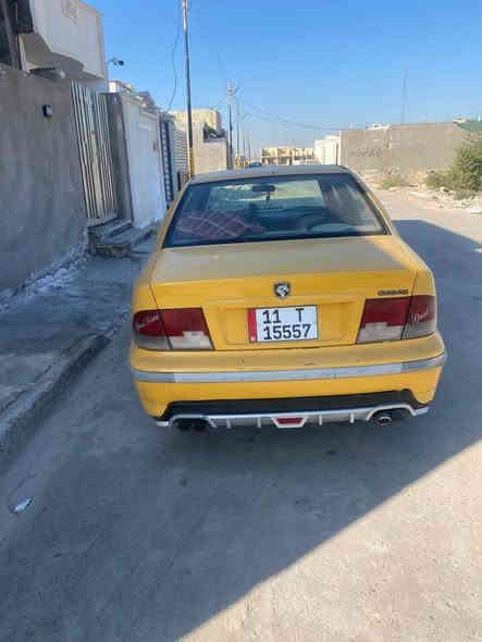 سمند موديل 2010 بيه خياسات معمره كهربائيات شغاله كله مكينه  لأ دخان ولا تنقيص صدر كالمل تخم تاير جديد هيئه غرامات  مصفره السياره بسمي سكني بغداد ثانى يوم التحويل *********** السعر ٢٥ وبيه مجال شي بسيط
