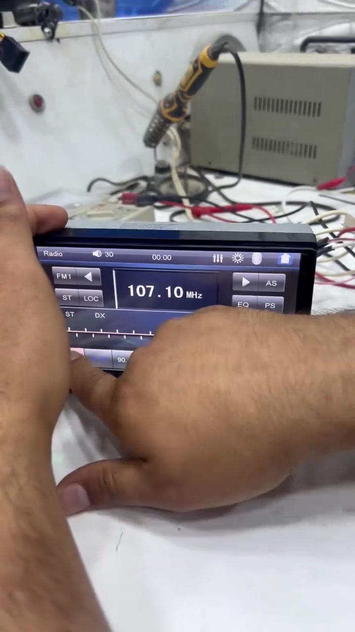 شاشة جديدة مامستعملة لمس فول وبيه نظام كار بلي وتعرض اوكس وفلاش السعر ٤٥ وبيه مجال مكاني بابل الاستفسار ***********
