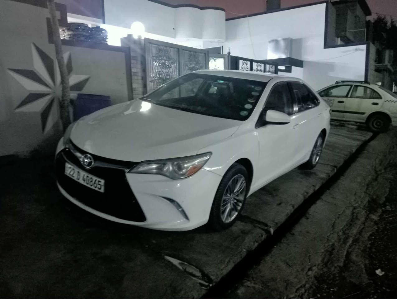 كامري موديل ١٦ مواصفات se
كير محرك شرط سنويه رقم جديد 
بطاقة بانزين ضرر ثلاث قطع 
سعر ١٤٥ ومجال 
اتصال ***********
