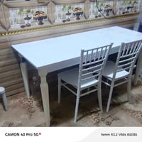 للبيع ميز تفصال مع كراسي ٢ فقط وتساب ٠٧٧٢٤٥٤٤٠٠٥