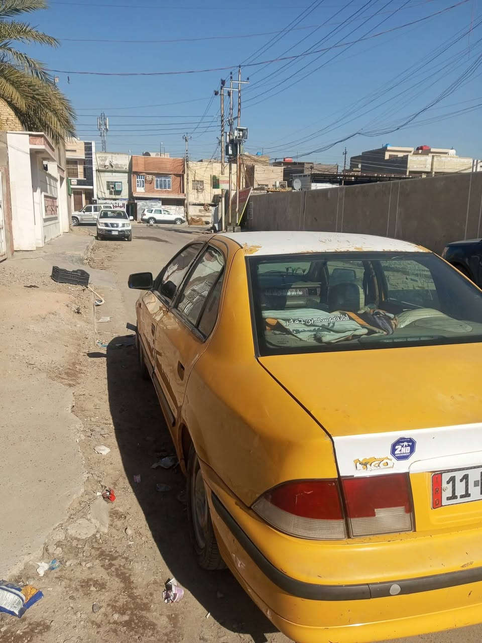 سمند 11 رقم بغداد جديد انكليزي نقصها صدر امامي وخلفي وعوزها شويه ترتيب السعر23 وبيها مجال بصيط مكاني الشعب حي الجزائر وهذا رقمي وبي واتساب ***********
