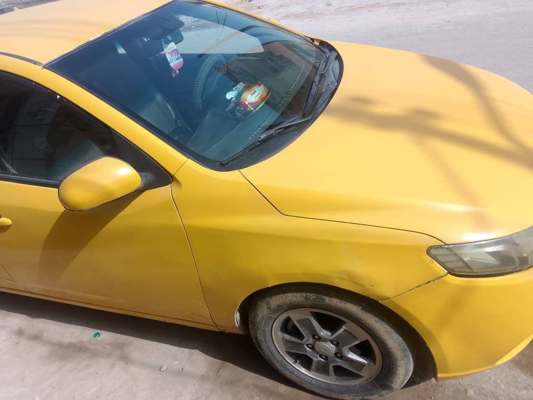 سياره تكسي كيا فورتي موديل  ١٢ جاهزه رقمه بغداد العراق شراي يتواصل ع هذا رقم واتساب *********** مكاني بغداد الراشديه السعر ٨٠ وبي مجال
