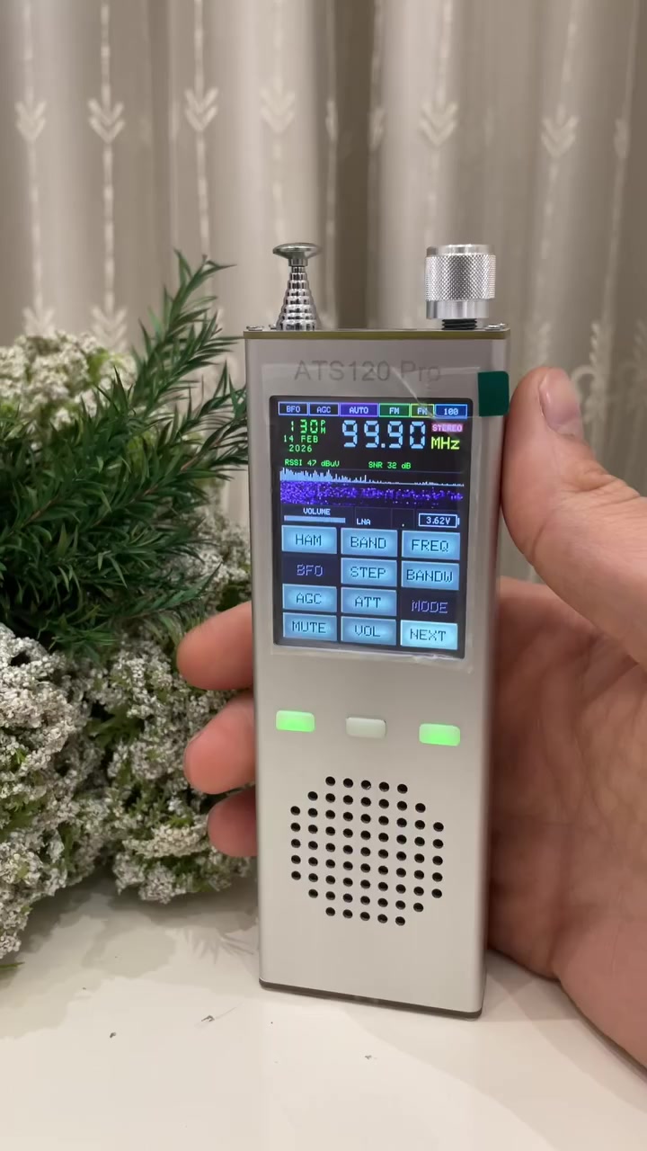 بعد اذن الادمن
الى الهواة راديو ATS 120 Pro الحجم الكبير و الاحدث

فك شفرة مورس
شاشة لمس 
نطاق كامل
شحن تايب C
هوائي جدا طويل
بدن الراديو مصنوع من الالمنيوم

للاستفسار والتواصل على الخاص
متوفر توصيل لجميع محافظات العراق


**إذا كنت صاحب هذا الإعلان وتريد حذفه لأي سبب، رجاءا أرسل رسالة إلى الدعم الفني**