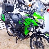 Kawasaki Versys X300للبيع  ABS  27km الدراجه كفاله عامه صناديق 3 كامرا...