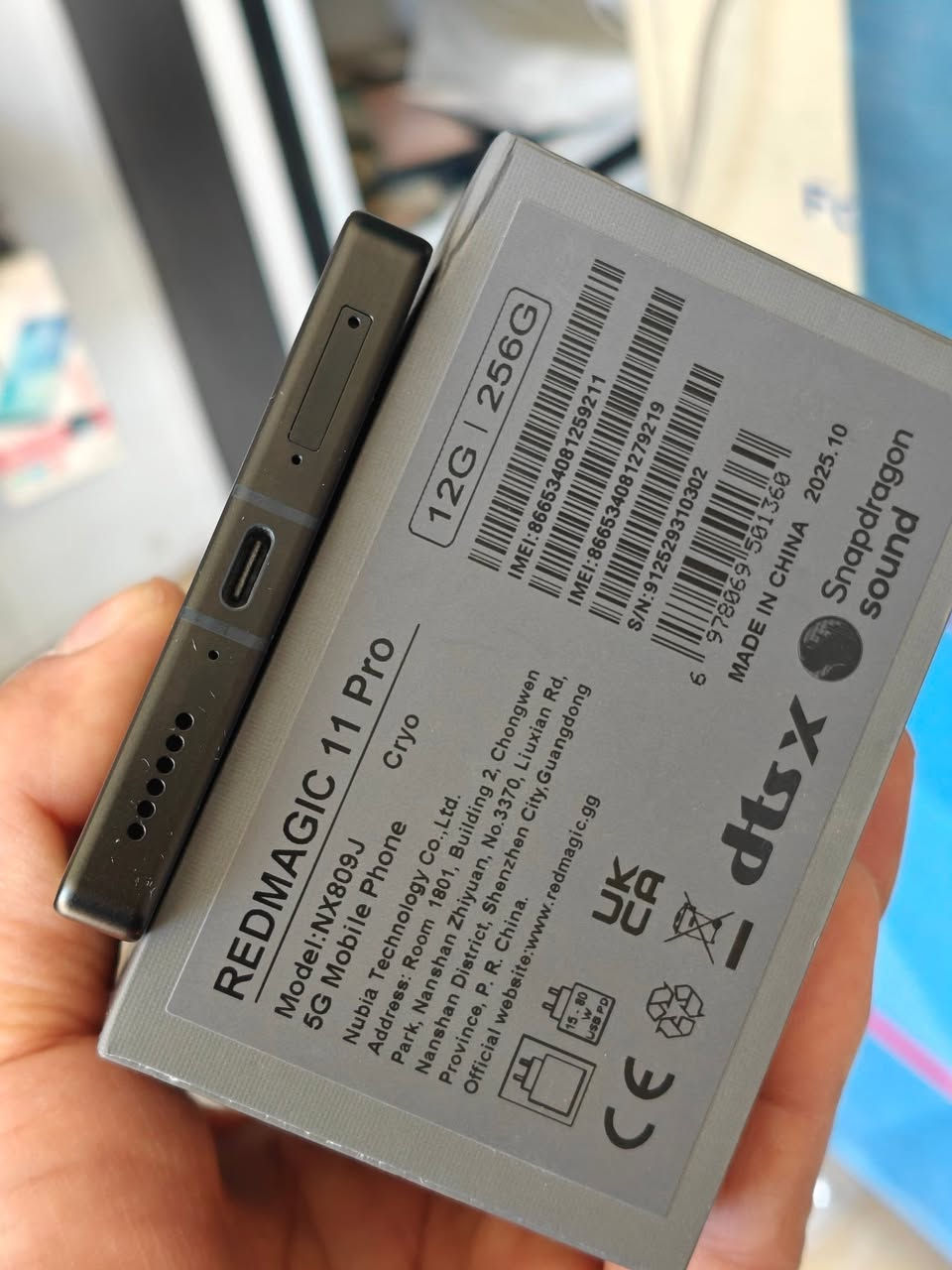 السلام عليكم 
هونر ماجك 11 بروا 
ذاكره 256/12
ملحقاته الاصليه كاملة 
نظافته 1000% 
أخو الجديد مستخدم ايام نسخه عالمية 
اقوى معالج مع اقوى بطاريه واداء السعر 875 الف قفل 
مكان المكتب بابل يوجد توصيل محافظات


**إذا كنت صاحب هذا الإعلان وتريد حذفه لأي سبب، رجاءا أرسل رسالة إلى الدعم الفني**