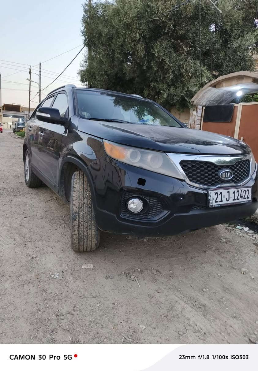سورنتو ٢٠١٢
تاكيه على صفحه نبيع صبغ عام 
كير شرط
مكينه شرط
مكينه اربعه سلندر 2400
تبريد ثلج
سبعه راكب
طخم تاير جديد
سعر 95ومجال
***********
*********** موصل, نينوى
