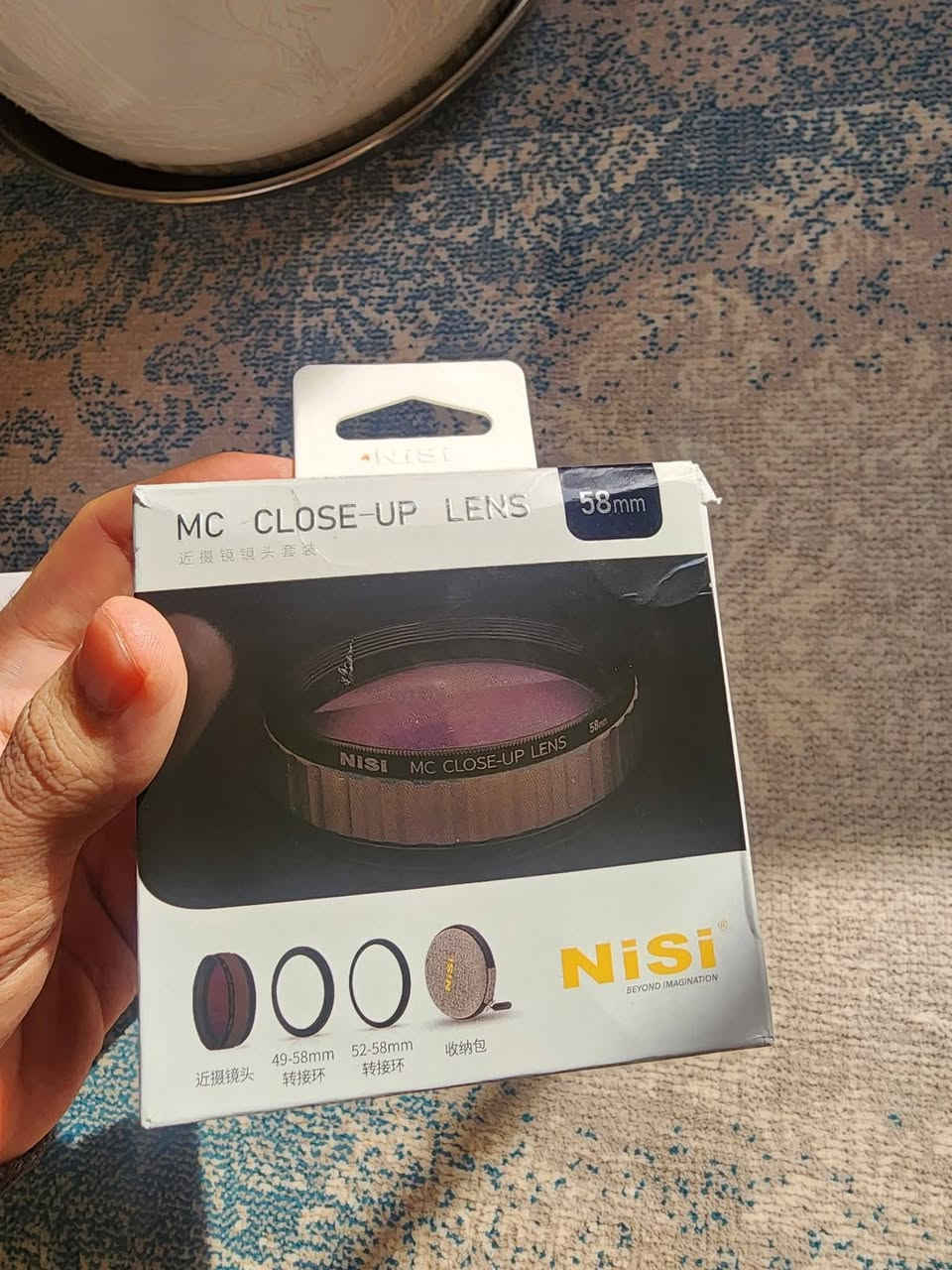 Yophy Varieble ND2-2000 Filter 72mm
نرخ: ٤٥ هەزار

K&F Concept MRC CPL Filter 52mm
نرخ: ٣٠ هەزار

NiSi 58mm Close-Up NC Lens Kit with 49 and 52mm Step-Up Rings
نرخ: ٧٠ هەزار


**إذا كنت صاحب هذا الإعلان وتريد حذفه لأي سبب، رجاءا أرسل رسالة إلى الدعم الفني**