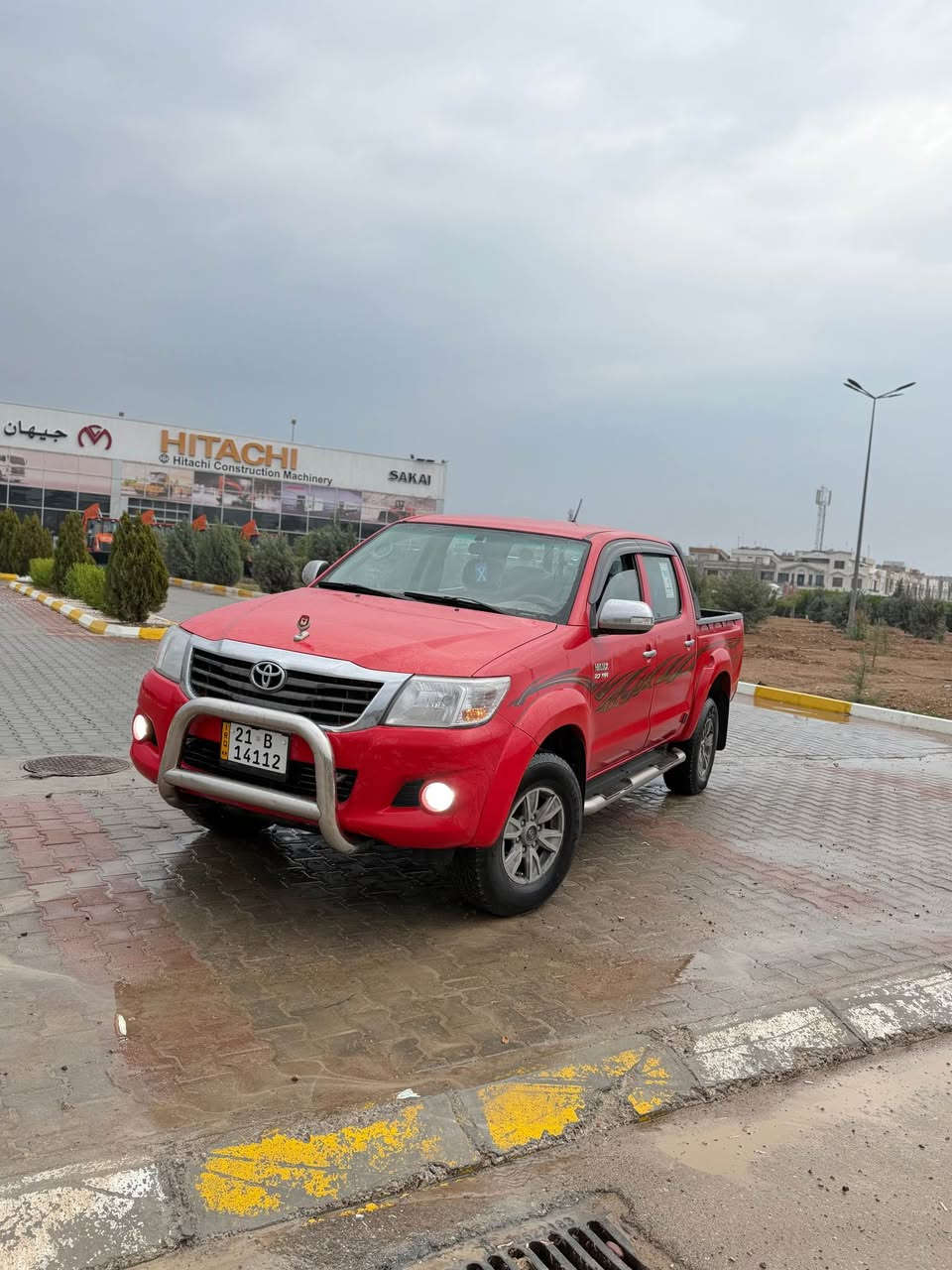 بۆ فرۆشتن تۆیۆتا هایلۆکس 
مۆدیل : ٢٠١٤
تۆماتیک 
پارچە رەش لەسەر ساخی 
رەقەموو سەنەویی نوییە 
گیروو مەکینە و تەقەو رەقە بەشەرت 
شوین هەولیر *********** أربيل, العراق
