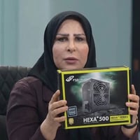 FSP HEXA+ 500 • نظيف • كارتونة موجودة