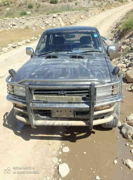 هايلوكس 1991
مكفوله كفاله عامه 
كير مكينه ترايك من بصر زاخو 
تخم تايرات فور ويل سياره 
معاملته كامل هزه جديد 
سياره عندي وكاله صاحب سيارة 
كل اجرائت كامله بيه 
حائز الاول عندي وكاله 
حائز ثالث متوفه ياخذا هو يكمل معاملته 
سعر 40,
بي مجال سياره مالت جنايه
***********
