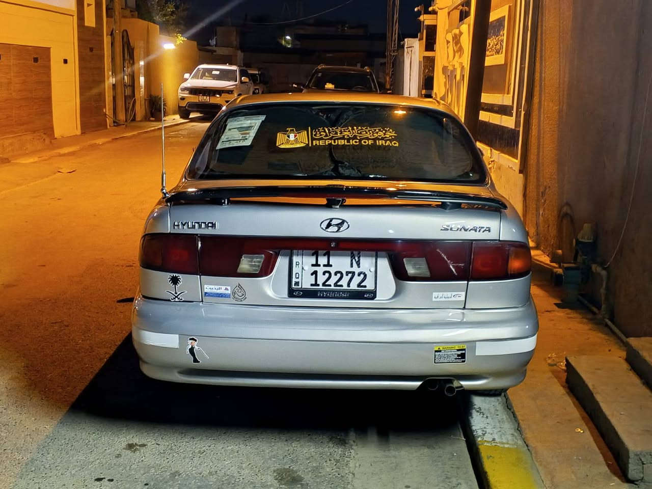 سلام عليكم سوناتا 2 موديل 95 رقم بغداد انجليزي تحويل مباشر كير عادي تبريد تخم تاير سعر 46مكان سياره فلوجة رقم الهاتف ***********,,***********
